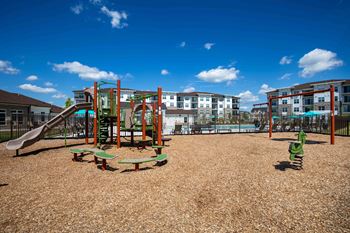 A playground at aria on the strip apartments